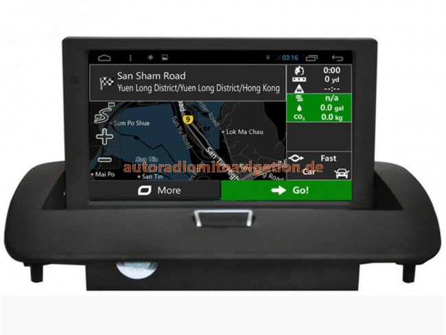 Volvo V50 Android 10.0 Autoradio GPS Navigationsysteme mit