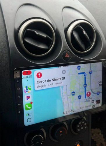 Mit Android-Autoradio zur perfekten Navigation im Nissan Qashqai J10