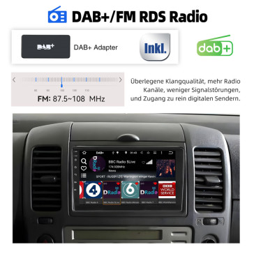 Nissan Navara D40 DAB Radio