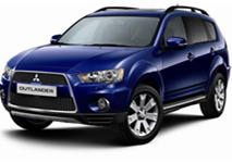 Für Mitsubishi Outlander II (CW0W) (2007–2012)
