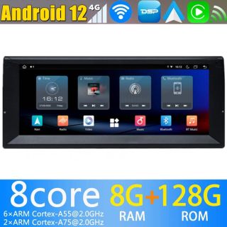 10,25" Android 14 Autoradio GPS Navi DVD Player Kopfeinheit für BMW 7er E38 (1994-2001)-1