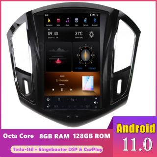 Chevrolet Cruze J300 (2012-2016) Tesla-Stil Android Radio Upgrade mit DAB+ CarPlay Android Auto-1