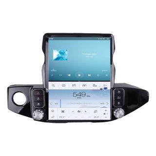 Jeep Wrangler JL (2018-2022) Tesla-Stil Android Radio Nachrüsten DAB+ CarPlay 13,6" Display-1