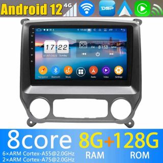 Chevrolet Silverado 3 (2014-2018) Android Radio Nachrüsten mit DAB+ CarPlay Android Auto-1