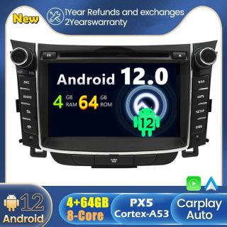 Hyundai Elantra GT (2011-2017) Android Radio Nachrüsten DAB+ CarPlay Android Auto-1