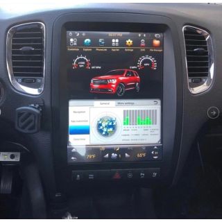 12,1" Tesla-Stil Android 11 Autoradio DVD Player GPS Navigation für Dodge Durango (2012-2019)-1