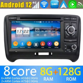 Audi TT (2006-2013) Android Radio Nachrüsten mit Android Auto CarPlay DAB+-1