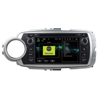 Toyota Yaris XP13 (2011-2019) Android Radio Nachrüsten mit GPS-Navi