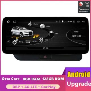 Audi Q5 8R (2009-2017) Android Autoradio mit Rückfahrkamera CarPlay Android Auto-1