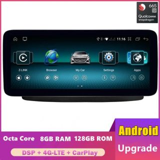 12,3" Android 14 Autoradio DVD Player GPS Navigationssystem für Mercedes CLS C218 (Ab 2011)-1