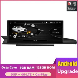 Audi A6 C7/4G (ab 2012) Android Autoradio mit DAB+ CarPlay Rückfahrkamera-1