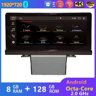 8,8" Android 13 Autoradio GPS Navigation Nachrüsten für Audi Q2 (2016-2021)-1