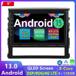 9" Android 14.0 Autoradio DVD Player GPS Navigation Stereo für Toyota Land Cruiser 200 (2016-2020)-1