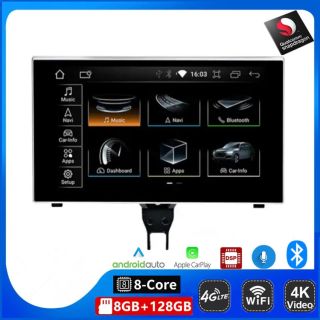 Audi A7 C7 (Ab 2011) Android Radio Nachrüsten mit GPS Navi DAB+ CarPlay Android Auto 9" Display-1
