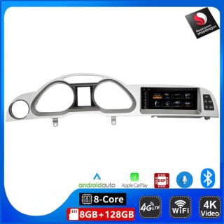 Audi A6 C6 4F (2005-2011) Android Radio Nachrüsten mit DAB+ CarPlay Android Auto 8,8" Display-1