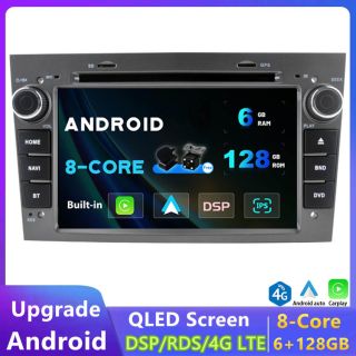 Android Radio für Opel Vectra C (2002-2009) Upgrade mit DAB+/CarPlay/Rückfahrkamera-1