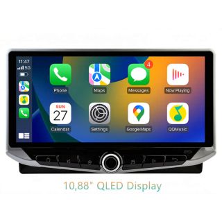 Android Radio zum Nachrüsten für Ford EcoSport II (JK8) (ab 2017) – 10,88" oder 12,3" QLED Display mit DAB+, CarPlay, Android Auto, Bluetooth-Freisprecheinrichtung & Rückfahrkamera
