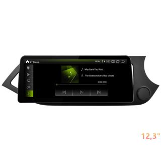 Android Radio zum Nachrüsten für Kia Picanto 2 (TA) (ab 2011) – 10,88" oder 12,3" QLED Display mit DAB+, CarPlay, Android Auto, Bluetooth-Freisprecheinrichtung & Rückfahrkamera