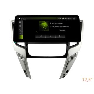 Android Radio zum Nachrüsten für Mitsubishi L200 5 (ab 2019) – 10,88" oder 12,3" QLED Display mit DAB+, CarPlay, Android Auto, Bluetooth-Freisprecheinrichtung & Rückfahrkamera