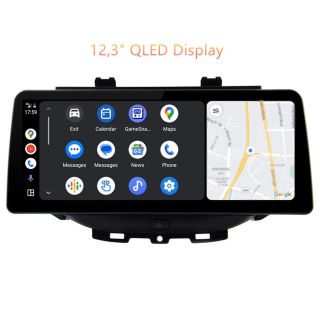 Android Radio zum Nachrüsten für Opel Astra K (ab 2015) mit 12,3" QLED Display, DAB+, CarPlay-1