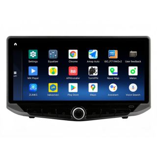 Android Radio zum Nachrüsten für Peugeot 407/407 SW/407 Coupé (2004–2011) mit 10,88" QLED Display, DAB+, CarPlay-1