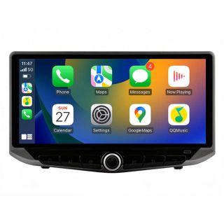 Android Radio zum Nachrüsten für Peugeot 407/407 SW/407 Coupé (2004–2011) mit 10,88" QLED Display, DAB+, CarPlay-1