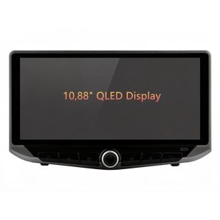 Android Radio zum Nachrüsten für Peugeot 407/407 SW/407 Coupé (2004–2011) mit 10,88" QLED Display, DAB+, CarPlay-1