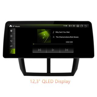 Android Radio zum Nachrüsten für Subaru Forester 3 (SH) (ab 2008) – 10,88" oder 12,3" QLED Display mit DAB+, CarPlay, Android Auto, Bluetooth-Freisprecheinrichtung & Rückfahrkamera