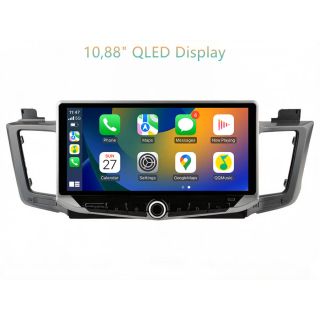 Android Radio zum Nachrüsten für Toyota RAV4 IV (XA4) (2013–2018) mit 12,3" QLED Display