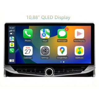 Android Radio zum Nachrüsten für Toyota RAV4 V (XA50) (ab 2019) – 10,88" oder 12,3" QLED Display mit DAB+, CarPlay, Android Auto, Bluetooth-Freisprecheinrichtung & Rückfahrkamera