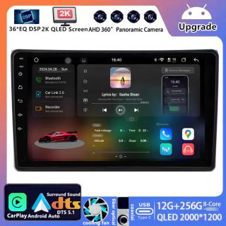 Audi A4 B6 B7 8E (2000–2009) Android Autoradio Upgrade mit DAB+ CarPlay Android Auto-1