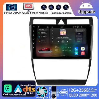 Audi A6 C5 S6 RS6 (1997–2005) Android Autoradio Upgrade mit DAB+ CarPlay Android Auto-1