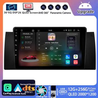 BMW M5 E39 (1998–2003) Android Autoradio Upgrade mit DAB+ CarPlay Android Auto-1