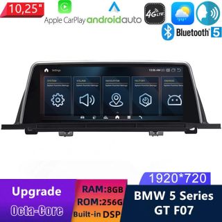 BMW GT F07 (2009-2017) Android 14.0 Autoradio mit Navi Professional Nachrüsten-1