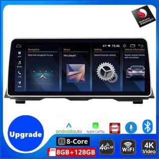 BMW F11 (2010-2016) Android 15 Radio Navi Nachrüsten mit DAB+ CarPlay Android Auto 12,3" Display-1