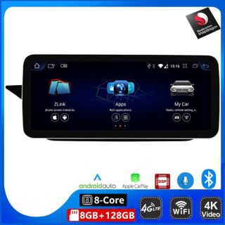 12,3" Android 14.0 Autoradio DVD Player mit GPS Navi für Mercedes C207/A207 (2009-2014)-1