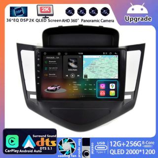 Chevrolet Cruze J300 (2009–2012) Android Autoradio Upgrade mit DAB+ CarPlay Android Auto-1