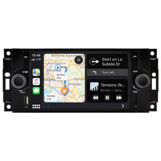 Chrysler Pacifica (2004–2008) Android Radio Upgrade mit DAB+, CarPlay, Android Auto, Bluetooth-Freisprecheinrichtung, Rückfahrkamera, Handy-Verbindung und 6,5" IPS Display