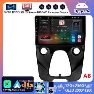 Citroën C1 II (2014–2022) Android Autoradio Upgrade mit DAB+ CarPlay Android Auto-1