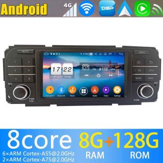 Dodge RAM 1500 2500 3500 Gen.3 (2002-2005) Android Radio Nachrüsten DAB+ Android Auto CarPlay-1