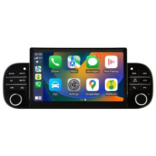 Fiat Panda III (312/319) (2012–2024) Android Radio Upgrade mit DAB+, CarPlay, Android Auto, Bluetooth-Freisprecheinrichtung, Rückfahrkamera, Handy-Verbindung und 6,5" IPS Display