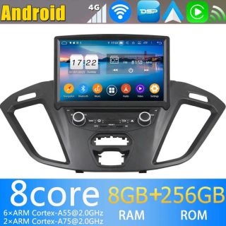 Ford Transit Custom MK1 (2013-2018) Android Autoradio Nachrüsten mit GPS Navi
