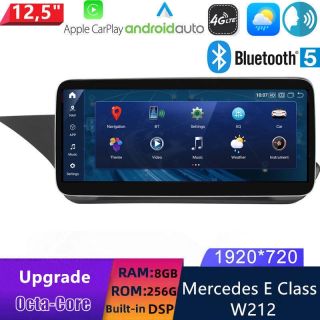 Mercedes E-Klasse W212 (2010-2016) NTG 4.0/4.5/5.0 Android Radio Nachrüsten mit 14,6 Zoll Display