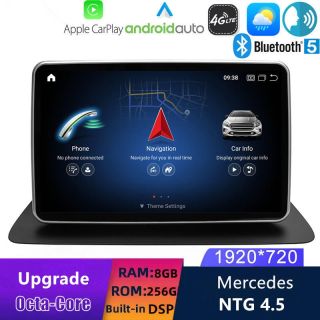 Mercedes ML W166 (2012-2015) NTG 4.5 Android Radio Nachrüsten mit 9 Zoll HD Display