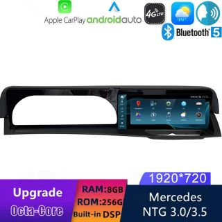 Mercedes S-Klasse W221/CL C216 (ab 2006) Android Radio mit 12,5 Zoll HD Display