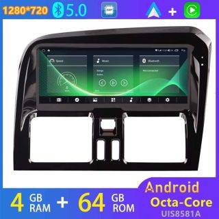 8,8" Android 14.0 Autoradio Multimedia Player GPS Navigationssystem Car Stereo für Volvo XC60 (Ab 2009)-1