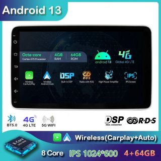 Fiat Tipo (ab 2020) Android Radio mit GPS-Navi