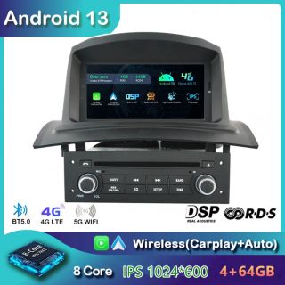 Renault Megane 2 (2002-2009) Android Radio mit IPS Display