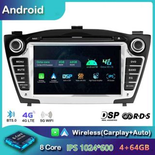 Hyundai Tucson 2 (LM) (2009-2014) Android Radio mit GPS-Navi