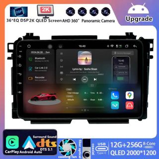 Honda HR-V (2015–2022) Android Autoradio Upgrade mit DAB+ CarPlay Android Auto-1